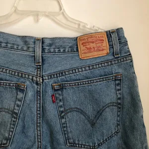 Levis Jeans Women's 14 Blue Vintage 550 Tapered Leg Relaxed Fit Casual thumbnail 5