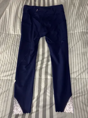 Lululemon Blue Leggings Rare thumbnail 2
