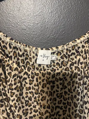 Polly romper long sleeve see through Brown Size 8 thumbnail 2