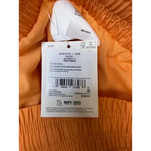 DSG Womens‎ Stride High Rise Shorts Pink Orange Ombre White Small NWT. thumbnail 5