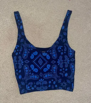 Aerie OFFLINE By Real Me Low Key Longline Sports Bra thumbnail 2