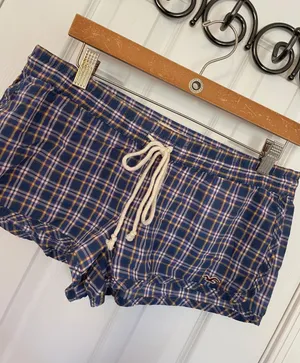 Hollister Y2K Plaid Pajama Shorts thumbnail 1