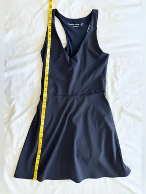 NWOT Outdoor Voices Volley Dress - Black - XS thumbnail 12
