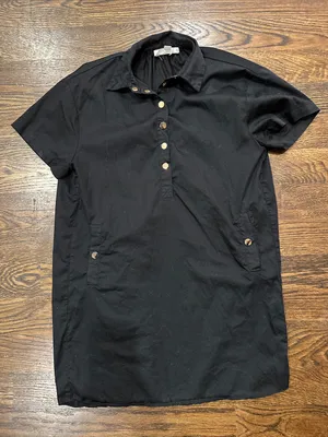 Tuckernuck Pomander Place Oakley Black Short-Sleeve Dress thumbnail 4