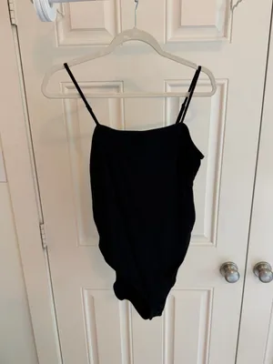 Old Navy Black Bodysuit | Size L Tall thumbnail 2
