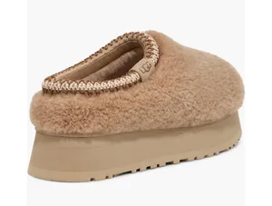 UGG Tazz Maxi Curly Genuine Shearling Platform Slippers thumbnail 2