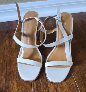 strappy white sandals thumbnail 2