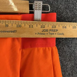 adidas Stella McCartney Barricade Tennis Skort Orange Pleated Skirt Small S thumbnail 6