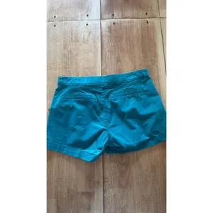Old Navy Womens Teal Blue‎ Cotton Stretch Chino Shorts Size 2 thumbnail 4