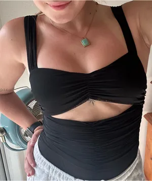 Ruched Cut-Out Bodysuit Princess Polly thumbnail 1
