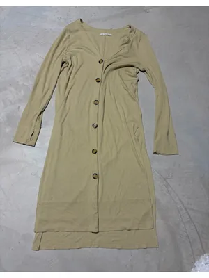 Free people we the free Button-Front Long Sleeve Dress XL thumbnail 1