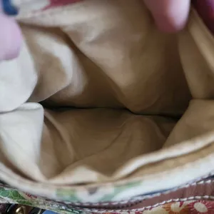 Fossil Handbag Womens Canvas Multicolor Floral Pattern Dual Handles‎ Boho Y2K thumbnail 5