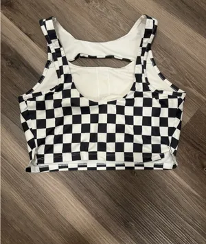 Vans Checkerboard crop top thumbnail 2
