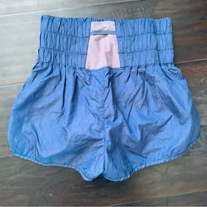 FP Movement The Way Home Shorts | Tik Tok Viral Activewear Running Shorts | Blue thumbnail 5