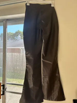 Abercrombie Vegan Leather Pants thumbnail 4
