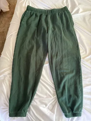 Green Cotton On Sweatpants thumbnail 1