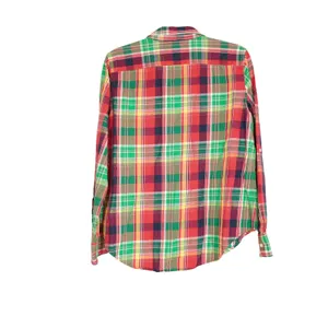 Lauren Ralph Lauren Women's Fall Plaid Button Down Shirt Roll Tab Petite Large thumbnail 5