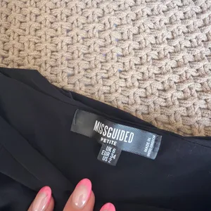 Missguided Black One Shoulder Ruched Mini Dress thumbnail 3