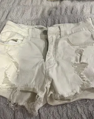 SheIn jean shorts thumbnail 1
