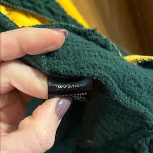 Green Bay Packers NFL Full Zip Sherpa Hoodie‎ NWOT Small thumbnail 9