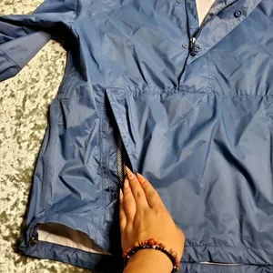 Merrell‎ Blue Hooded Pullover Windbreaker Jacket thumbnail 3
