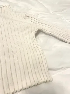Princess Polly White Mockneck Sweater thumbnail 4