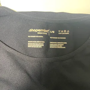 Shapermint Essentials Black Shapewear Cami Tank Smoothing Stretch Sz L thumbnail 4