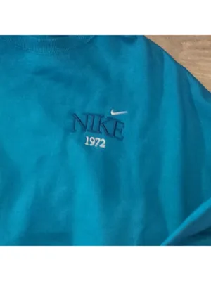 Nike Phoenix Fleece Varsity Oversize Crewneck Sweatshirt size large thumbnail 4