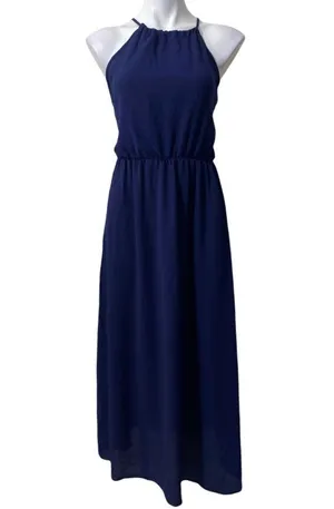 Purple Snow maxi dress thumbnail 1