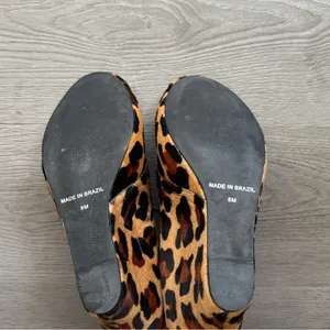 Steve Madden Leopard Print Wedge Heel Lace Up Ankle Boots thumbnail 12