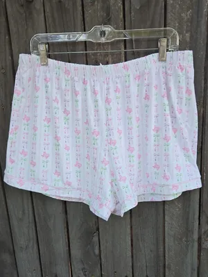 Cecil And Lou Pajama Set - Soft Cotton Sleep Tee & Shorts Print Texas thumbnail 7