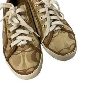 Coach Dee Allover CC Print Sneakers for‎ Women Sz 7B thumbnail 4