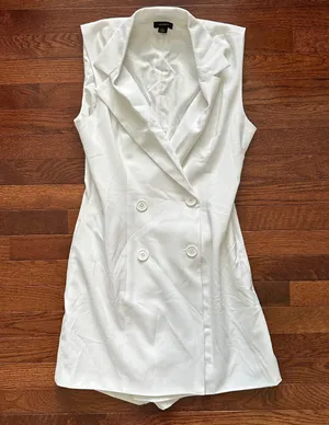 Nordstrom Halogen Sleeveless Blazer Romper thumbnail 1