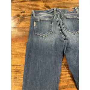 Paige Skyline Skinny Jeans Women's Size 27 Blue Denim thumbnail 5