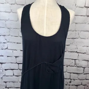 Thakoon Black Cotton Braided Pocket Maxi‎ Dress thumbnail 4