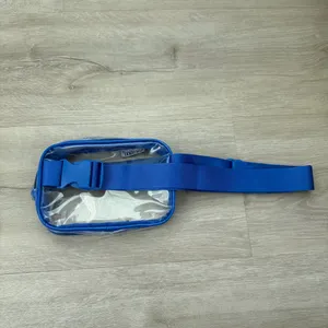 Vacation Sunscreen Blue Clear Fanny Pack thumbnail 6
