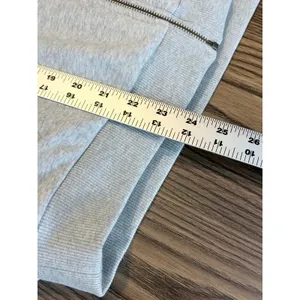 Boden Gray Sherpa Borg Fleece Lined Full Zip Hoodie Sweatshirt US 4 thumbnail 11