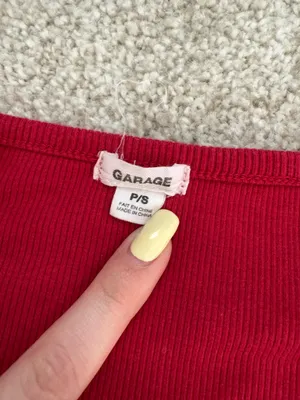 Garage Crop Top thumbnail 3