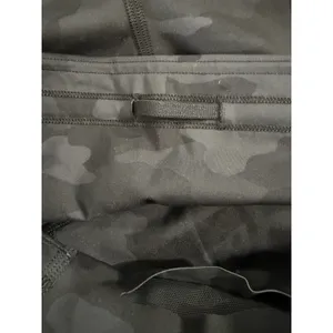Lululemon Base Pace High Rise Short 8' Women's Camo Deep Coal Sz 4 Black Stretch thumbnail 6