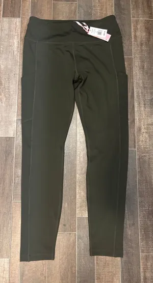 NWT Olive Green Fornia Leggings thumbnail 1