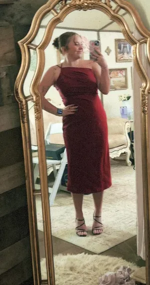 PRETTYGARDEN One-Shoulder Amazon Dress thumbnail 1
