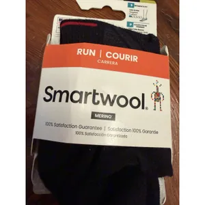 Smartwool Merino Women's Fit Run Low Ankle Black Socks S 2 Pairs NWT thumbnail 6