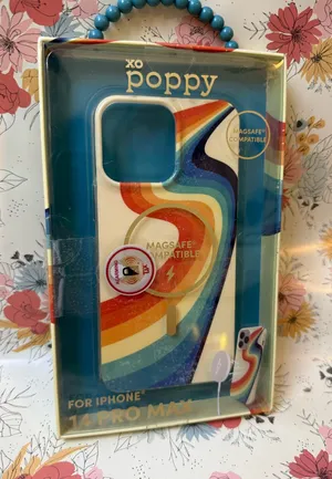 XO Poppy iPhone 14 Pro Max Case Blue thumbnail 1