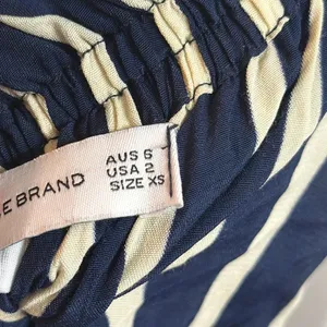 Faithful The Brand Ocean Dip Dress in Mazur Stripe Print thumbnail 9