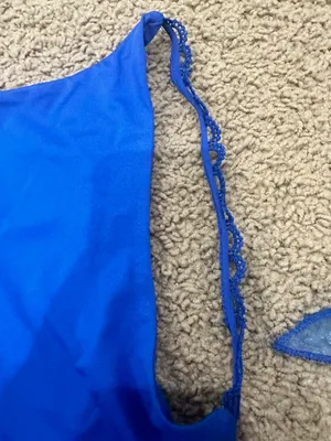 Lucy in the Sky blue backless tank thumbnail 6