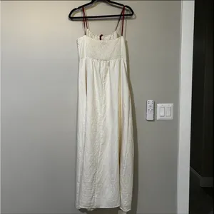 Petal & Pup GRACIE MIDI DRESS - OATMEAL Maxi Dress Size M thumbnail 5