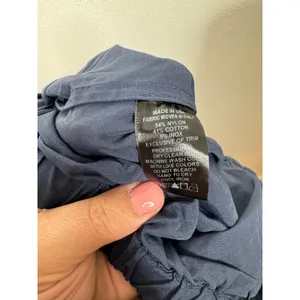 Kal Rieman Split Hem Capri Navy‎ Size Xsmall Blue thumbnail 6