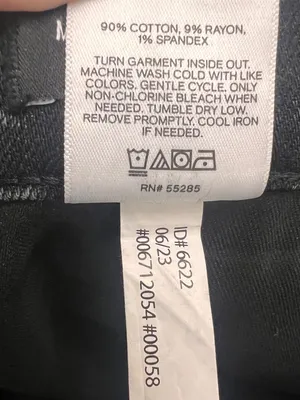 Express Women's Jean Straight high Rise Black Denim Size 8R thumbnail 12