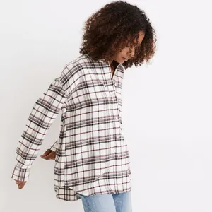 Madewell Women's Flannel Painter‎ Shirt Witthoff Plaid Size XXS thumbnail 2