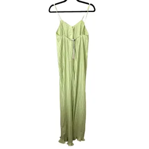 RUE STIIC Ida‎ Pleated Jumpsuit Patina Green NWT Sz XS thumbnail 4